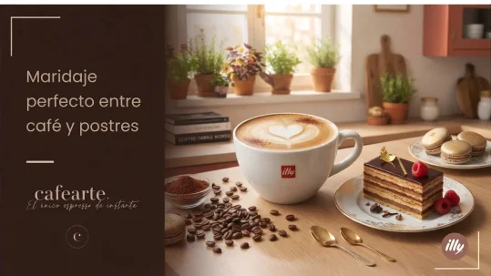 maridaje de café y postres